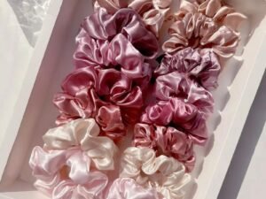 Elastique a cheveux couleur unie pour femmes