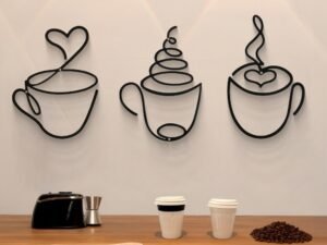 DECORATION MURAL THEME CAFE